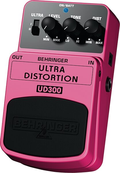 Behringer UD300 Ultra Distortion Pedal, Right