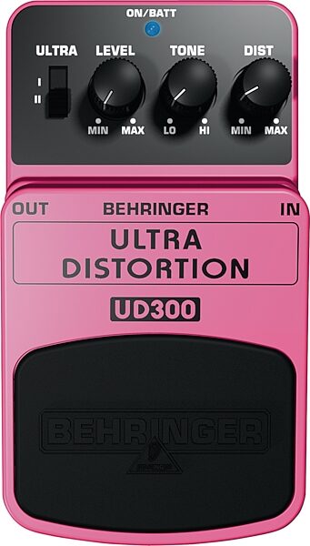 Behringer UD300 Ultra Distortion Pedal, Main