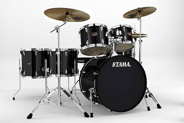Tama IP62C Imperialstar Accel Driver Drum Set, 6-Piece, Black