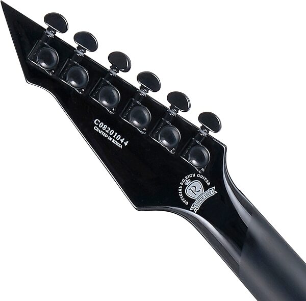 B.C. Rich Ironbird MK1 Legacy Series FR Electric Guitar, Gloss Black, Action Position Back