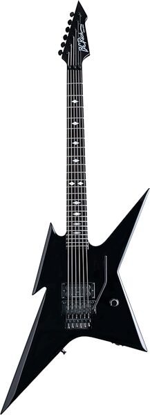 B.C. Rich Ironbird MK1 Legacy Series FR Electric Guitar, Gloss Black, Action Position Back