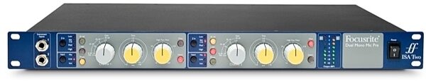 Focusrite ISA Two Dual-Channel Microphone Preamplifier, New, Main