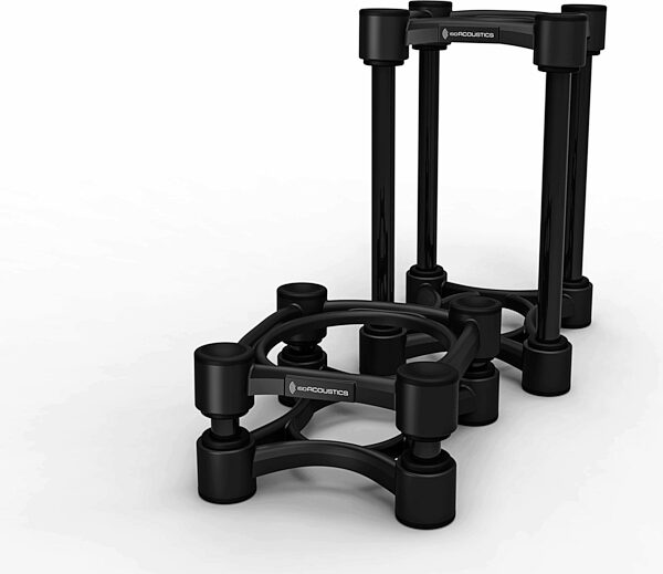 IsoAcoustics ISO-130 Small Studio Monitor Isolation Stands (Pair), New, Action Position Back