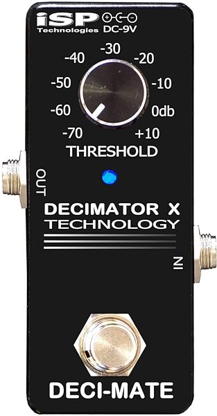 ISP Technologies Deci-Mate Noise Gate Pedal, New, Action Position Back