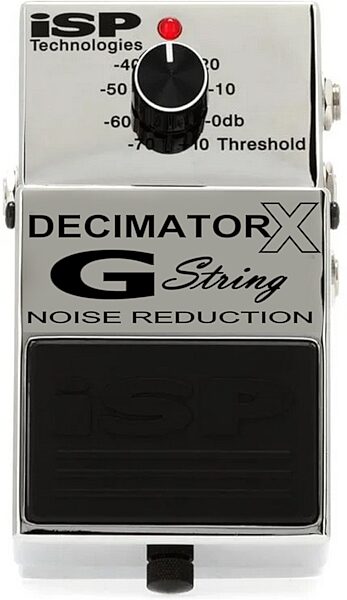 ISP Technologies Decimator G String X Noise Reduction Pedal, New, Action Position Front