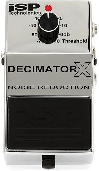 ISP Technologies Decimator X Noise Reduction Pedal, New, Action Position Front