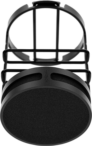 IsoVox IsoPop BroadCast Microphone Pop Filter, Black, Action Position Back