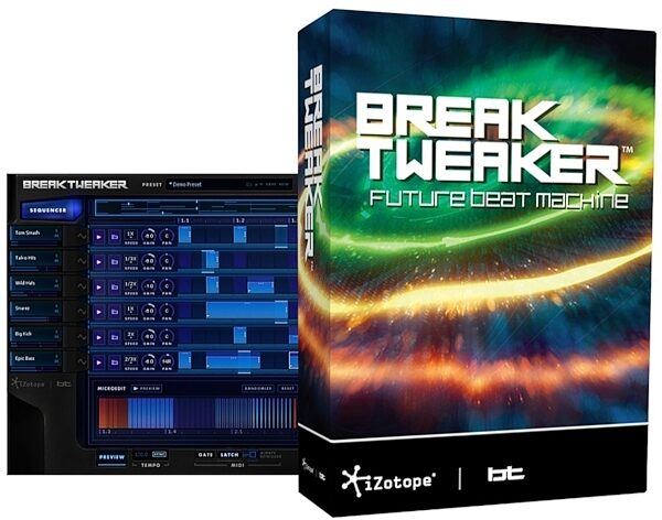 iZotope BreakTweaker Beat Production Software, Main