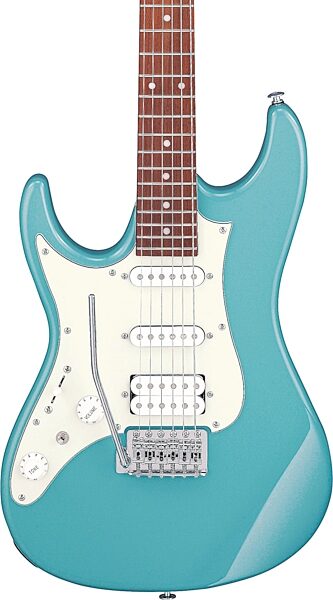 Ibanez AZ Essentials Electric Guitar, Left-Handed, Purist Blue, Action Position Back