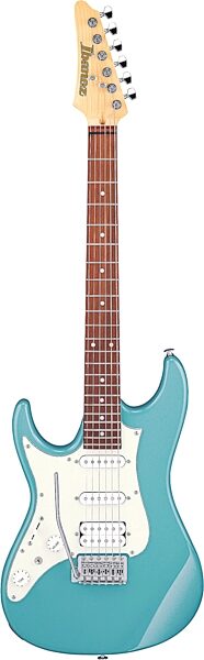 Ibanez AZ Essentials Electric Guitar, Left-Handed, Purist Blue, Action Position Back