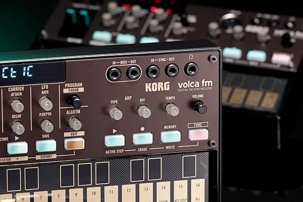 Korg Volca FM2 Digital Synthesizer, New, Action Position Back