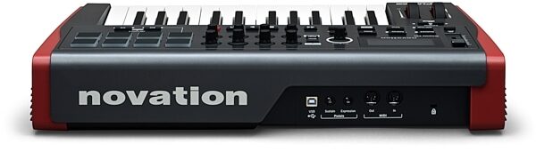 Novation Impulse 25 USB/MIDI Keyboard Controller (25-Key), New, Rear