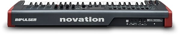 Novation Impulse 49 USB/MIDI Keyboard Controller (49-Key), New, Rear