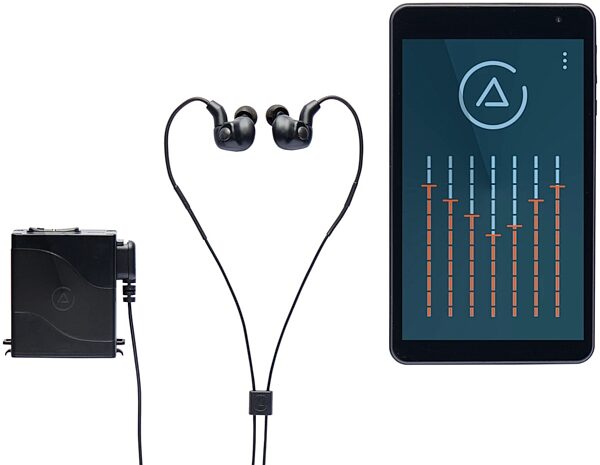 ASI Audio 3DME Bluetooth Active Ambient In-Ear Monitor Headphones, In Use