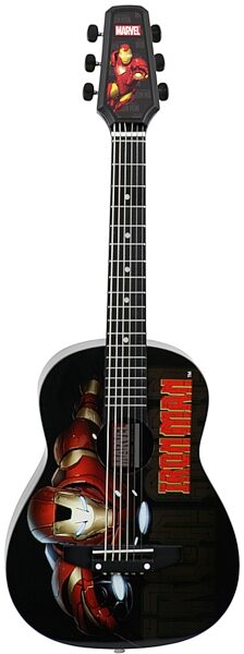 Peavey Marvel Iron Man Half Size Acoustic Guitar, Main