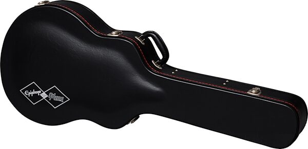 Epiphone J-180 LS Acoustic-Electric Guitar (with Case), Jumbo Pink, Action Position Back