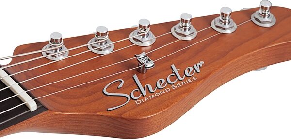 Schecter Jack Fowler Traditional Hardtail Electric Guitar, Black Pearl, Open Box (Good), Action Position Back