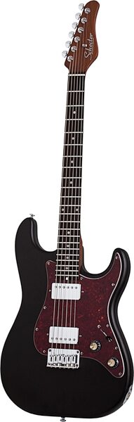 Schecter Jack Fowler Traditional Hardtail Electric Guitar, Black Pearl, Open Box (Good), Action Position Back