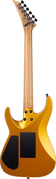 Jackson American Series Virtuoso Electric Guitar (with Case), Gold Rush, Action Position Back