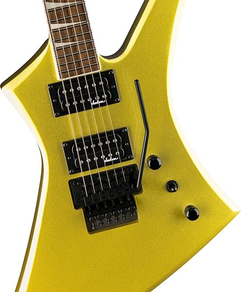 Jackson X Series Kelly KEX Electric Guitar, Laurel Fingerboard, Lime Green Metallic, Action Position Back