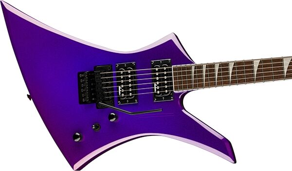 Jackson X Series Kelly KEX Electric Guitar, Laurel Fingerboard, Deep Purple Metallic, Action Position Back