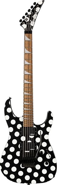 Jackson X Series Soloist SLX DX Electric Guitar, with Laurel Fingerboard, Polka Dot, Action Position Back