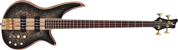 Jackson Pro Spectra SBP IV Bass Guitar, Transparent Black Burst, Open Box (Very Good), Action Position Back