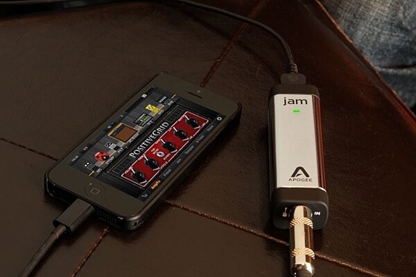 Apogee JAM 96k iOS Audio Interface, In Use 3