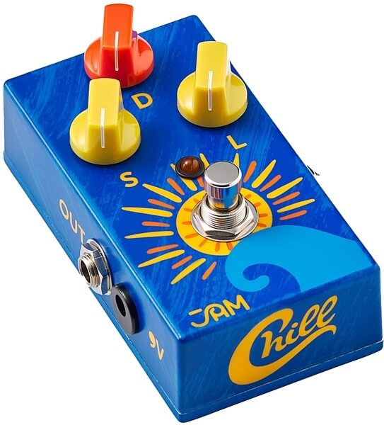 JAM Pedals Chill Tremolo Pedal, Action Position Side