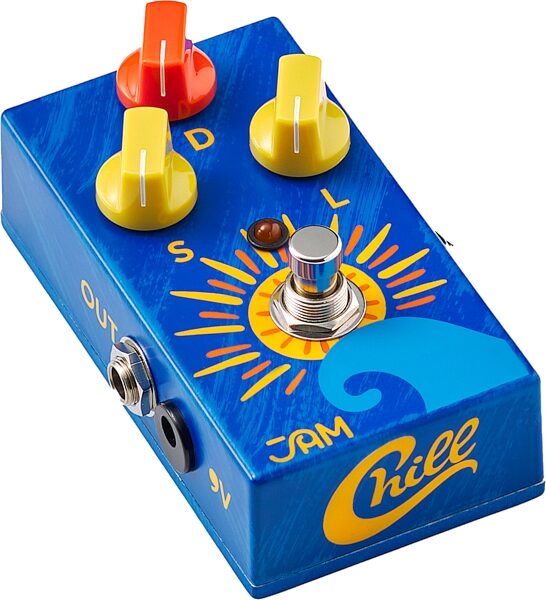 JAM Pedals Chill Tremolo Pedal, Action Position Back