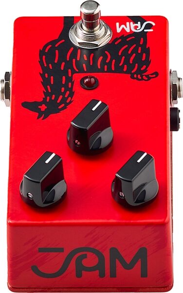 JAM Pedals Delay Llama Pedal, Action Position Back