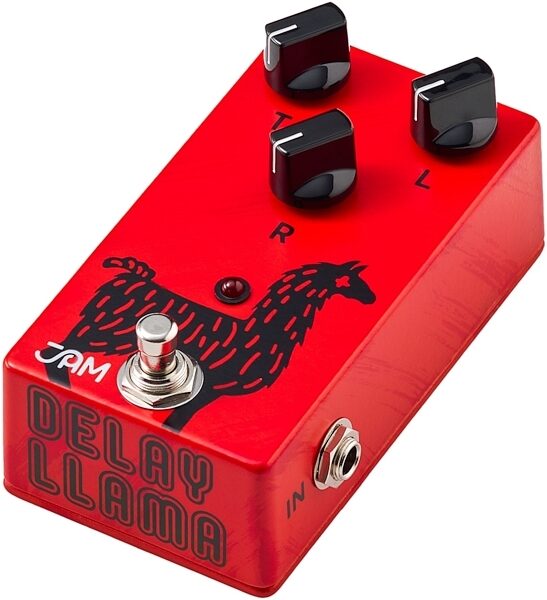 JAM Pedals Delay Llama Pedal, Action Position Side