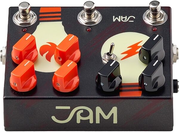JAM Pedals Double Dreamer Dual Overdrive Pedal, New, Action Position Side