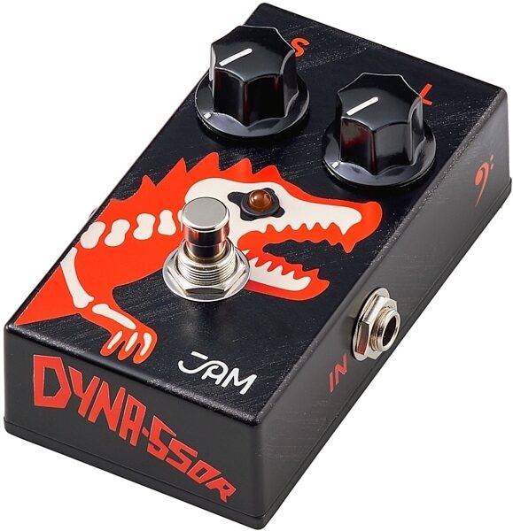 JAM Pedals Dyna-ssoR Bass Compressor Pedal, Action Position Side