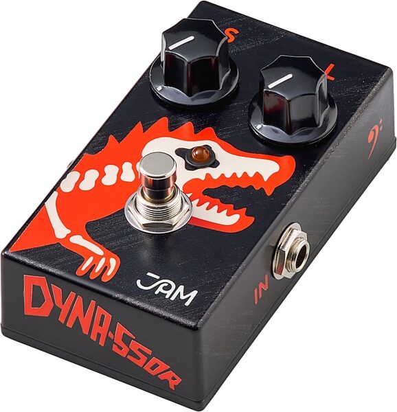 JAM Pedals Dyna-ssoR Bass Compressor Pedal, Action Position Back
