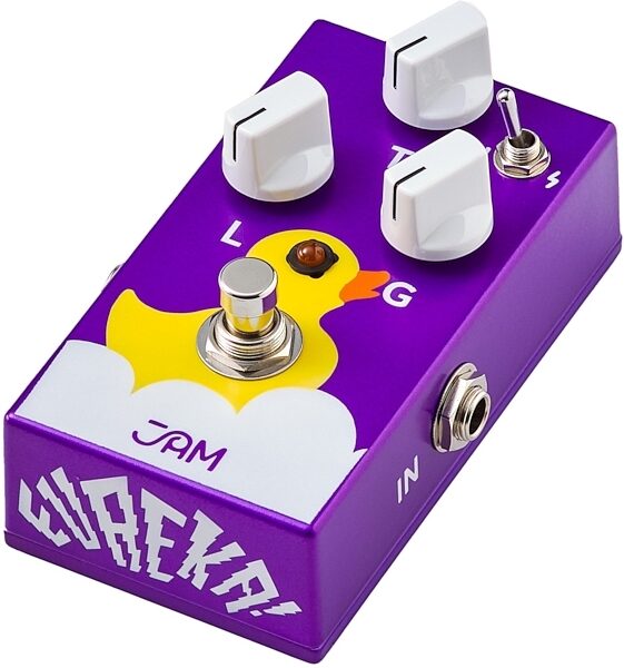 JAM Pedals Eureka Silicon Fuzz Pedal, Action Position Side