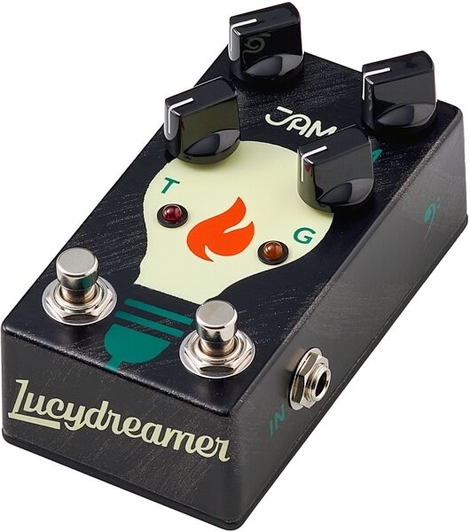 JAM Pedals Lucydreamer Bass Overdrive, New, Action Position Side