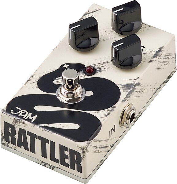 JAM Pedals Rattler Distortion Pedal, New, Action Position Back