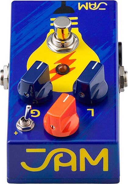 JAM Pedals Tubedreamer Overdrive Pedal, Action Position Back