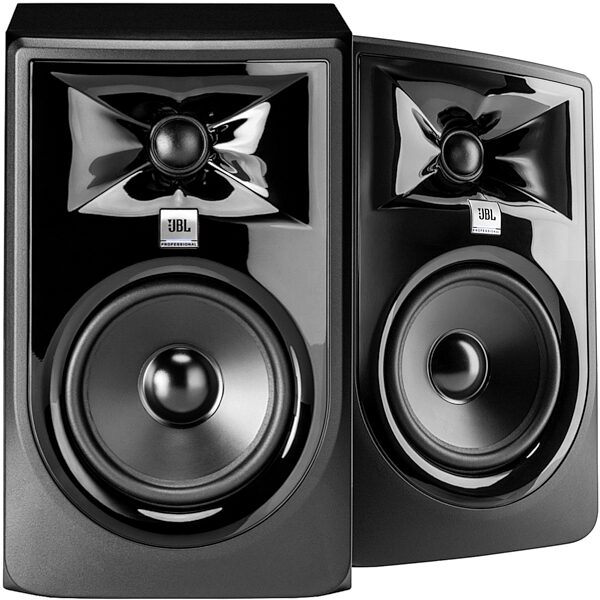 JBL 305P MKII 3 Series Powered Studio Monitor, Pair, pack