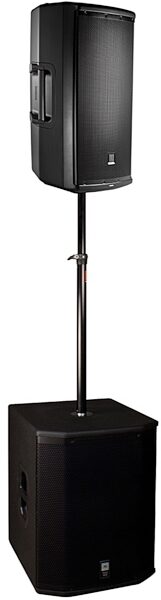 JBL POLE-MA Manual Height Adjustable Speaker Pole with M20 Threads, Pair with Bag, View 1