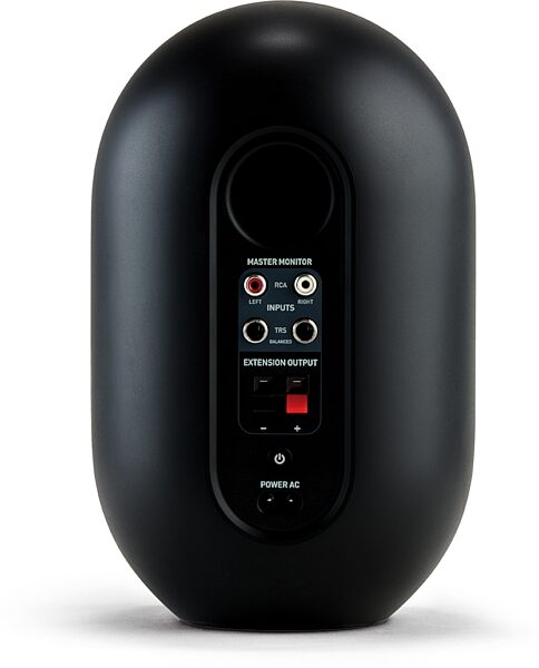 JBL 104 Compact Powered Desktop Speaker Monitors, Action Position Back