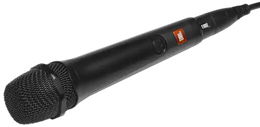 JBL PBM100 PartyBox Wired Dynamic Vocal Microphone with Cable, New, In Use