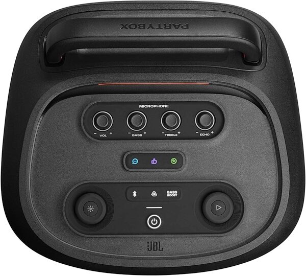 JBL PartyBox 520 Portable Battery-Powered PA Speaker, New, Action Position Back