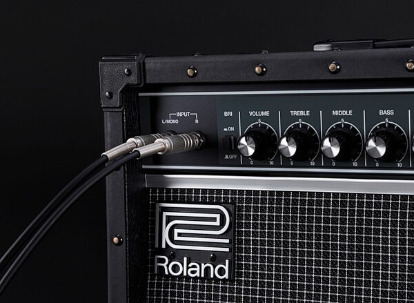 Roland JC-40 Jazz Chorus Guitar Combo Amplifier, New, Closeup 1