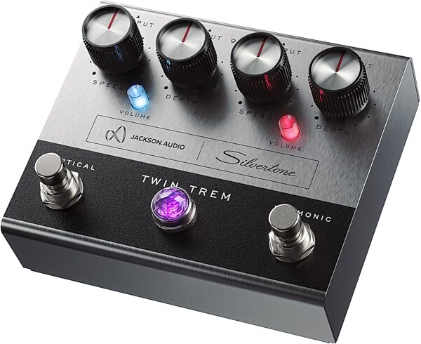 Jackson Audio Twin Tremolo Pedal, New, Action Position Back