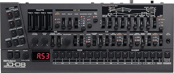 Roland JD-08 Boutique Desktop Synthesizer Module, New, Main