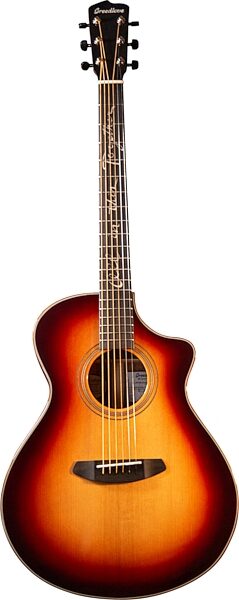 Breedlove Jeff Bridges Organic Amazon Concert CE Acoustic-Electric Guitar (with Gig Bag), Action Position Front