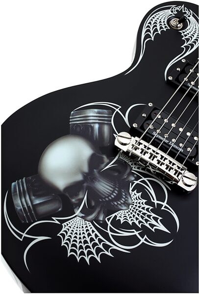 Schecter Jerry Horton SOLO6 Electric Guitar, Graphic - Closeup