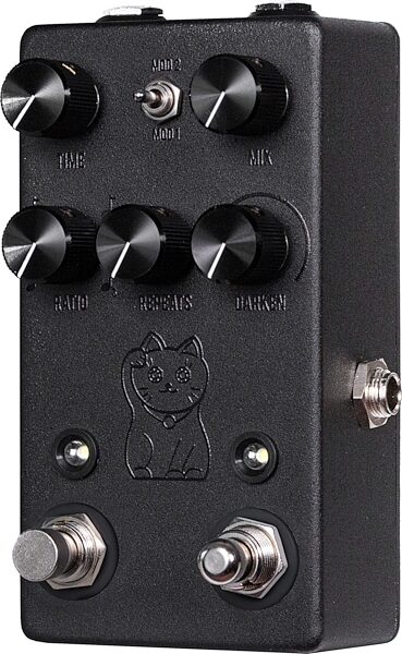 JHS Lucky Cat Delay Pedal, Action Position Back